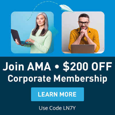 Save $200 on AMA Corporate Membership