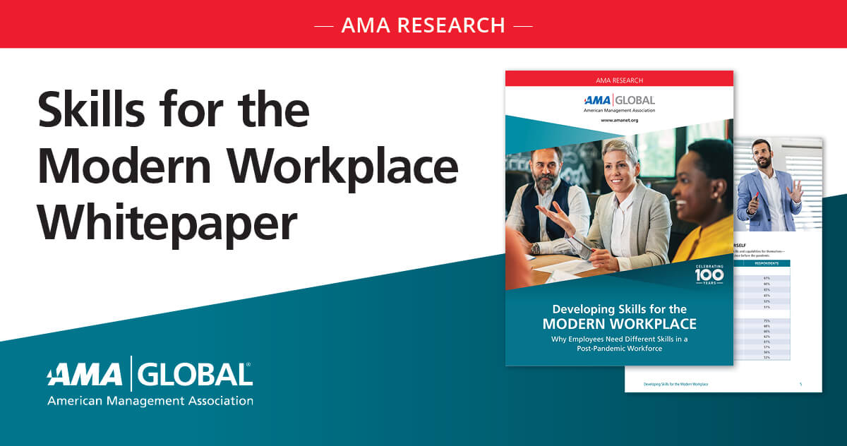 Developing Skills For The Modern Workplace Whitepaper