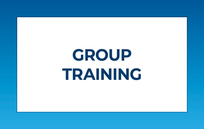 Group Training-In-person and Live Online Training