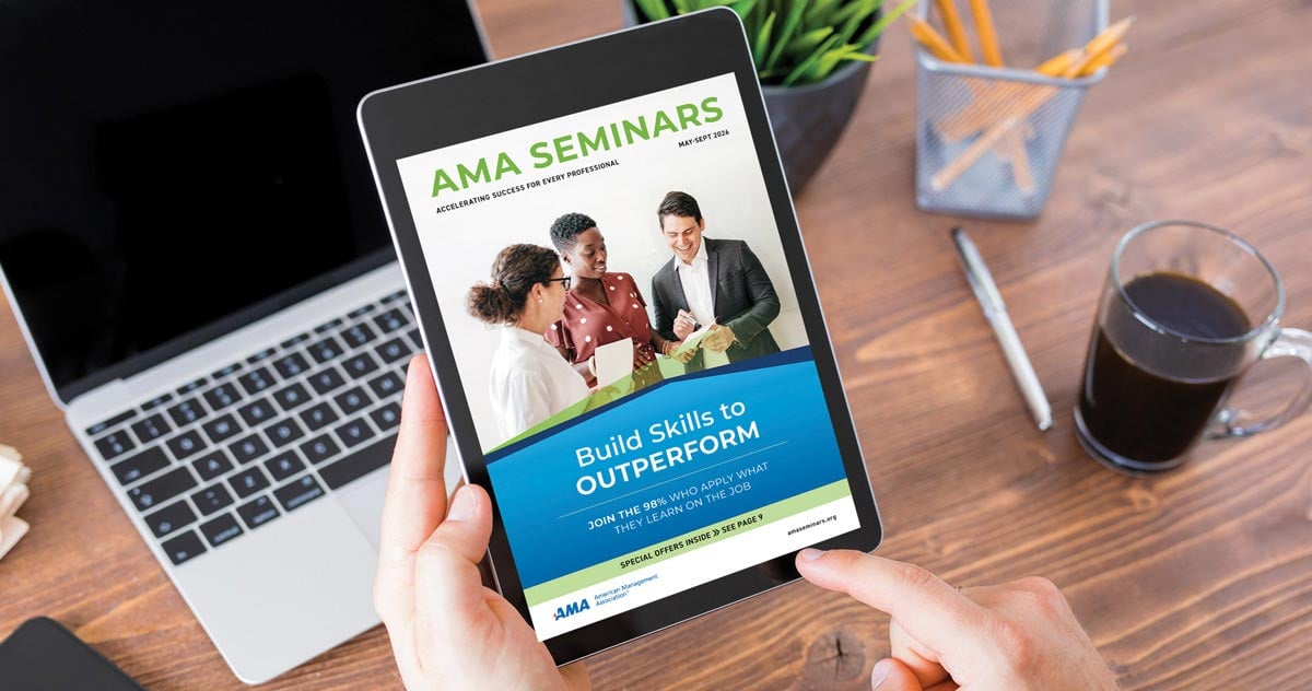 AMA's Digital Catalog of Seminars
