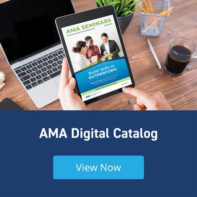 AMA's April Catalog of Seminars