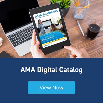 AMA's Best Customer Catalog of Seminars