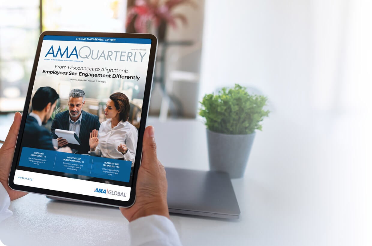 AMA Quarterly Business Journal—Special Management Edition