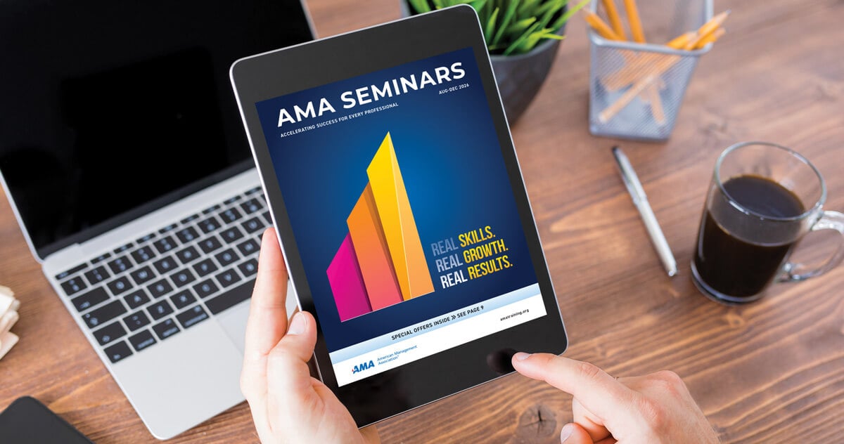 AMA's Digital Catalog of Seminars