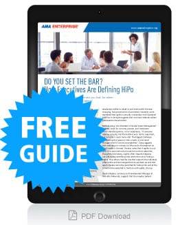 Do You Set the Bar? How Executives Are Defining HiPo