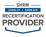 SHRM logo.